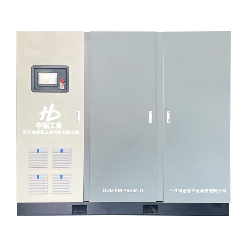 100HP 마이크로 오일 트윈스크류 2단 압축기